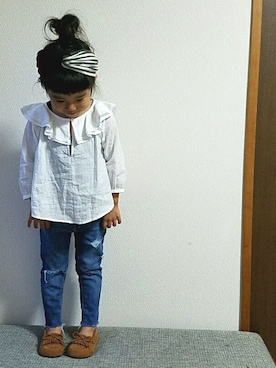 emiruさん（キッズ・100cm）の秋コーディネート