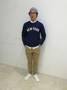 iyatomiさん(メンズ・178cm)の春コーディネート