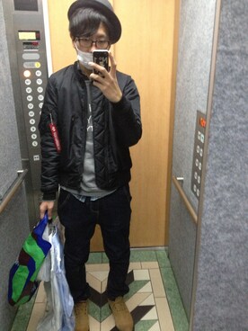 ヒトソさん（メンズ・172cm）の春コーディネート