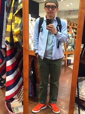 ウカイさん（メンズ・170cm）の春コーディネート