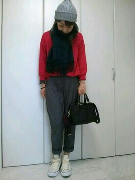 Atsu さん（レディース・157cm）の秋コーディネート