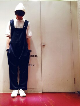 「アイテム（バングル/リストバンド）」を使った、daichi satohさん（メンズ・181cm・10代）の春コーディネート