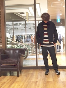 daichi satohさん（メンズ・181cm）の秋コーディネート