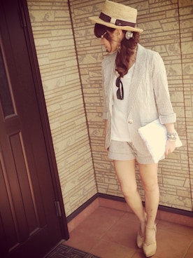 mkさん（レディース・148cm）の夏コーディネート