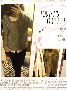 mii☺︎さん（レディース・153cm）の冬コーディネート