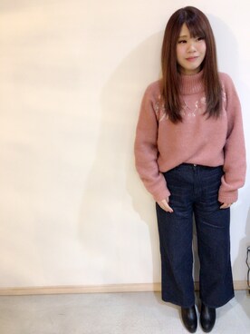 mii☺︎さん（レディース・153cm）の冬コーディネート