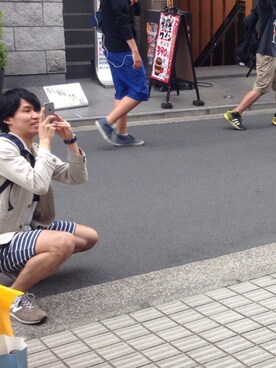 「Audience（オーディエンス）のアイテム（ジャケット/アウター）」を使った、FUJIMAさん（メンズ・180cm）の春コーディネート