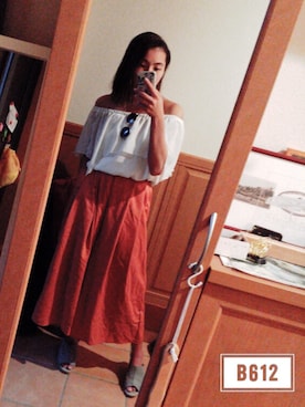 「アイテム（パンプス）」を使った、SAYAさん（レディース・163cm・10代）の夏コーディネート