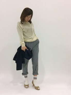 Kさん（レディース・150cm）の春コーディネート