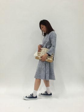 Kさん（レディース・150cm）の春コーディネート