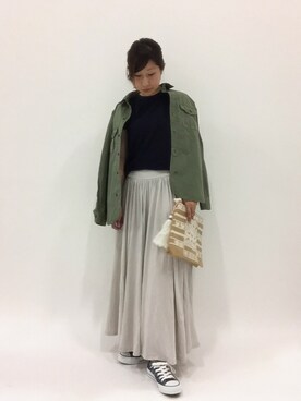 Kさん（レディース・150cm）の春コーディネート