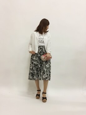 Kさん（レディース・150cm）の春コーディネート