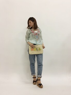 Kさん(レディース・150cm)の春コーディネート