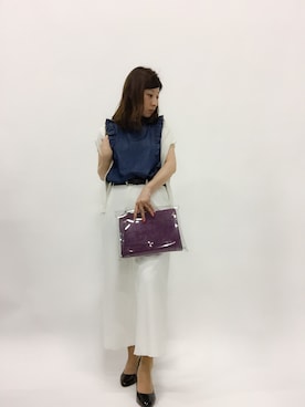 Kさん（レディース・150cm）の春コーディネート