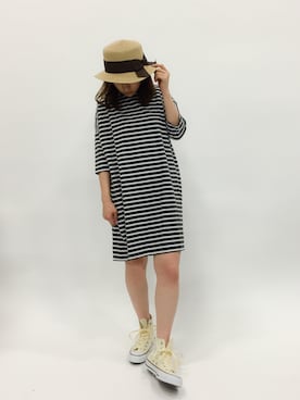 Kさん（レディース・150cm）の春コーディネート