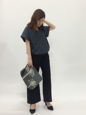 Kさん（レディース・150cm）の春コーディネート