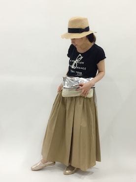 Kさん（レディース・150cm）の春コーディネート