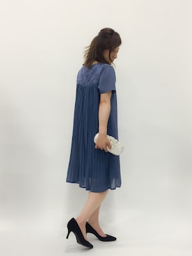 「アイテム（ドレス）」を使った、Kさん（レディース・150cm）の春コーディネート