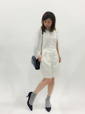 「Steven Alan（スティーブンアラン）のアイテム（ワンピース/ドレス）」を使った、Kさん（レディース・150cm）の春コーディネート