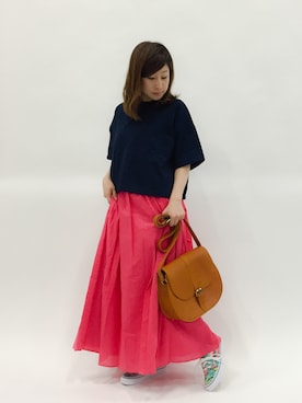 Kさん（レディース・150cm）の春コーディネート