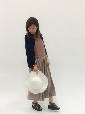 Kさん（レディース・150cm）の夏コーディネート