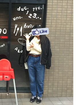 Nさん（レディース・154cm）の春コーディネート