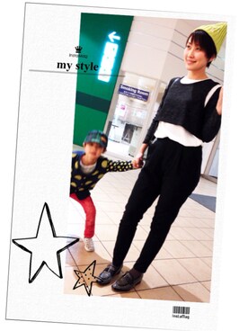 「jeffreycampbell」｜モリエリさん（レディース・169cm）の冬コーディネート