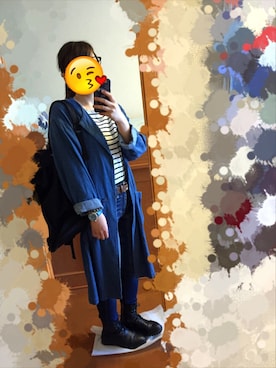 あべちゃんさん（レディース・160cm）の春コーディネート