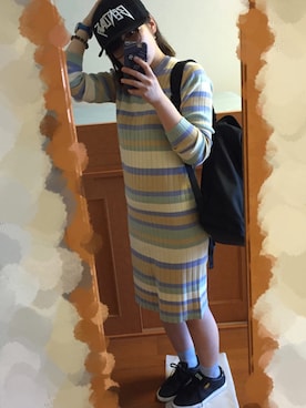 あべちゃんさん（レディース・160cm）の春コーディネート