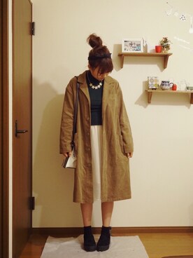 hutaba*さん（レディース・160cm）の秋コーディネート