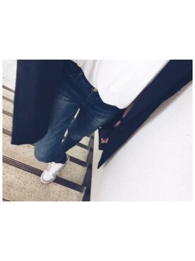 「NIKE（ナイキ）のDunk Sky High Wedge Sneakers（スニーカー、その他）」を使った、chrさん（レディース・163cm）の春コーディネート