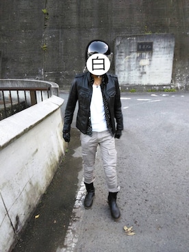 シロさん（メンズ・180cm）の冬コーディネート