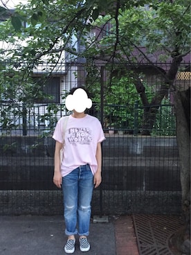 「green（グリーン）のアイテム（パンツ）」を使った、y☺︎︎さん（レディース・152cm）の夏コーディネート