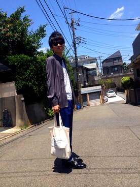 Tapyさん（メンズ・176cm）の夏コーディネート