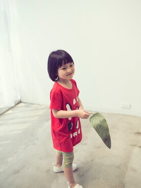 「アイテム（トップス）」を使った、E-WEARさん（レディース・110cm）の春コーディネート