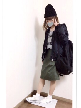 i-waさん（レディース・151cm）の秋コーディネート