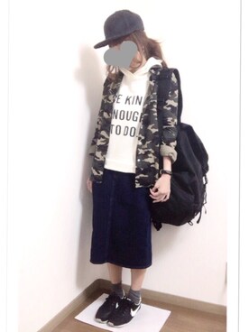 i-waさん（レディース・151cm）の秋コーディネート
