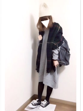 i-waさん（レディース・151cm）の冬コーディネート