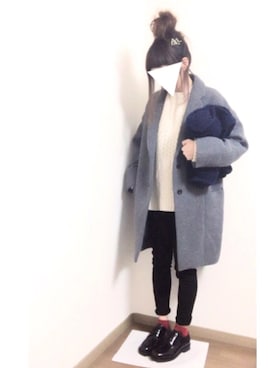 「WEARISTAお気に入りアウターコーデ」｜i-waさん（レディース・151cm）の秋コーディネート