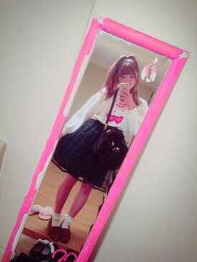 「Nile PERCH（ナイルパーチ）のアイテム（バッグ）」を使った、ゆりいいいいさん（レディース・165cm）の秋コーディネート