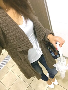 「AIGNER（アイグナー）のアイテム」を使った、Honamoon🌙さん（レディース・167cm）の秋コーディネート