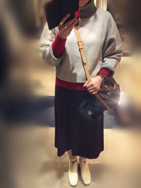 MOIさん（レディース・169cm）の秋コーディネート