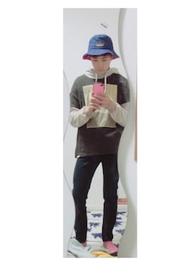 「O'NEILL（オニール）のアイテム」を使った、AKIHIRO  さん（メンズ・168cm）の秋コーディネート