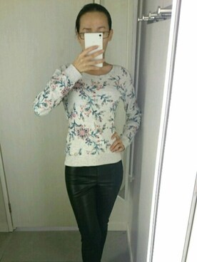 「blackpants」｜lsmyさん（レディース・160cm）の春コーディネート