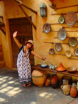 ことみ **さん（レディース・154cm）の夏コーディネート