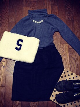 かなでさん（レディース・154cm）の秋コーディネート