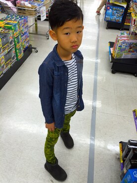 「子供服」｜yumixxxさん（キッズ・123cm）の冬コーディネート