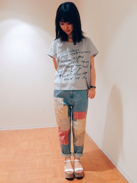 terahataさん（レディース・156cm）の春コーディネート