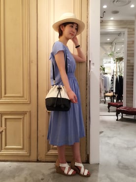 「おめかしコーデ」｜terahataさん（メンズ・156cm）の春コーディネート