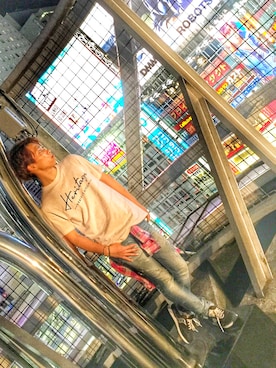 「Saucony（サッカニー）のアイテム」を使った、masato nakaiさん（メンズ・175cm）の春コーディネート